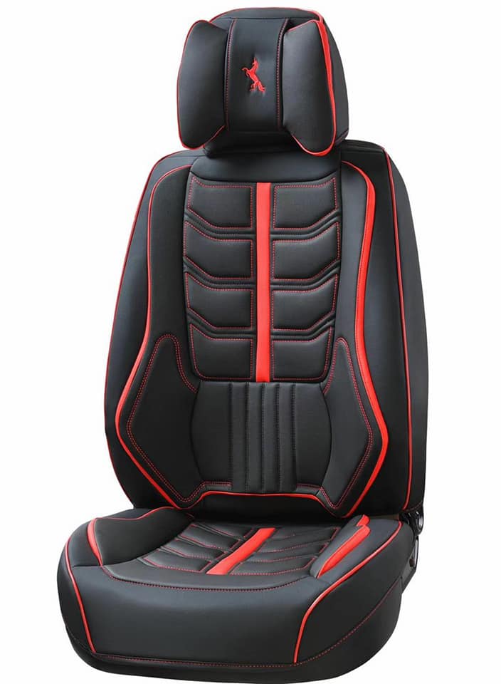 Bộ 5 áo ghế Trước sau ô tô Ferrari Cao Cấp NEW 2020