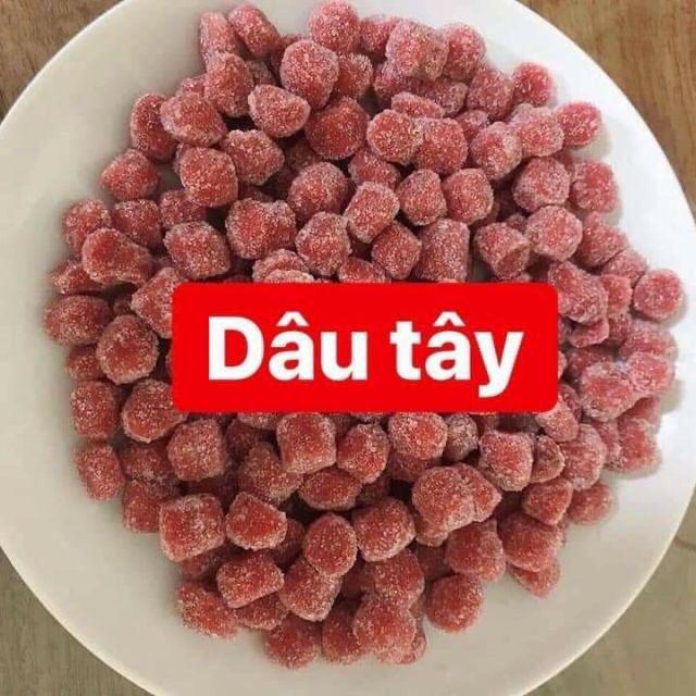 500g kẹo dâu tây đà lạt