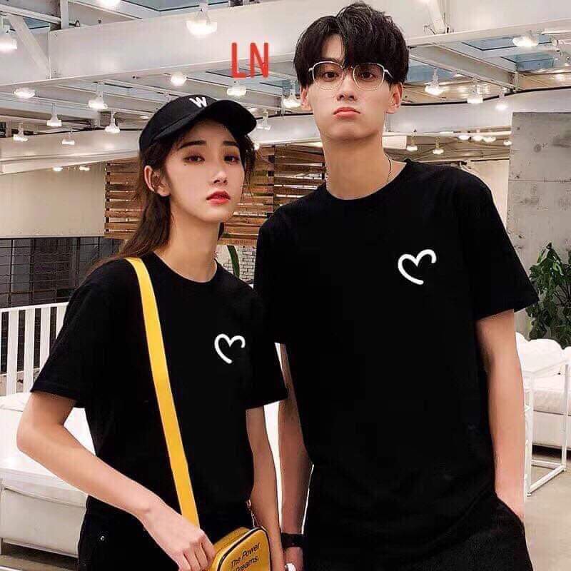 -áo đôi trái tim yêu thương