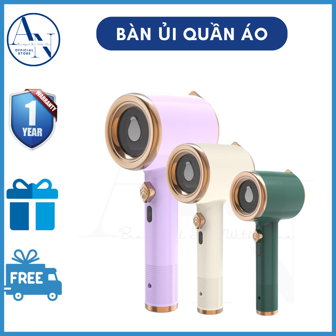 Bàn ỦI quần áo Cầm Tay Có thể là đứng là nằm ANA - kiểu bàn Là ủi hơi nước cầm tay mini gọn nhẹ du lịch