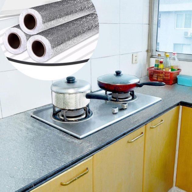 Giấy dán bếp tráng nhôm, giấy dán bếp tráng nhôm cách nhiệt, giấy dán bếp chống thấm, giấy dán bếp tráng nhôm hà nội - Shoptuankiet