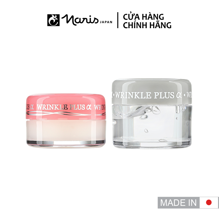 Combo Naris Wrinkle Plus dưỡng môi 10g & Siêu chống nhăn mắt 20g