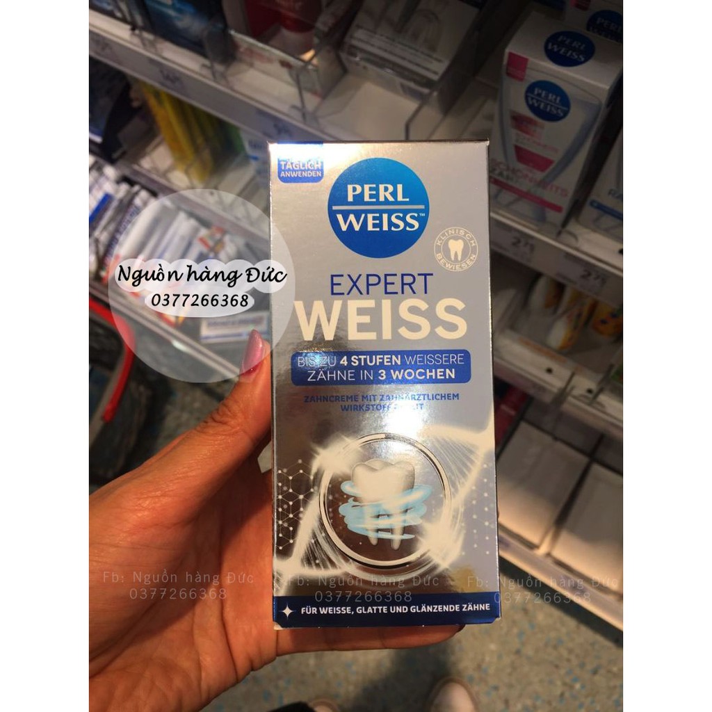 Kem đánh răng siêu tẩy trắng perl weiss expert - nguồn hàng đức