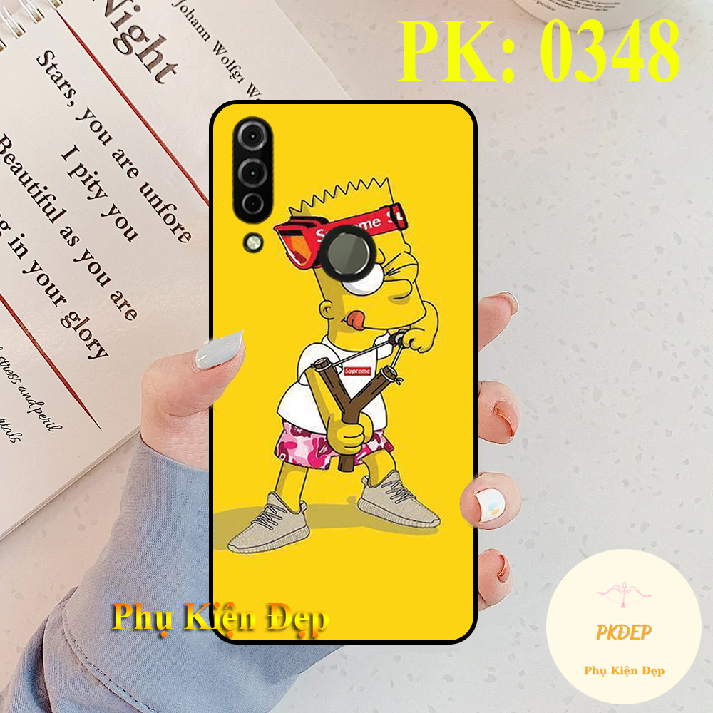 [HCM]Ốp lưng Vsmart Joy 3 dẻo đen in hình gấu nâu cute