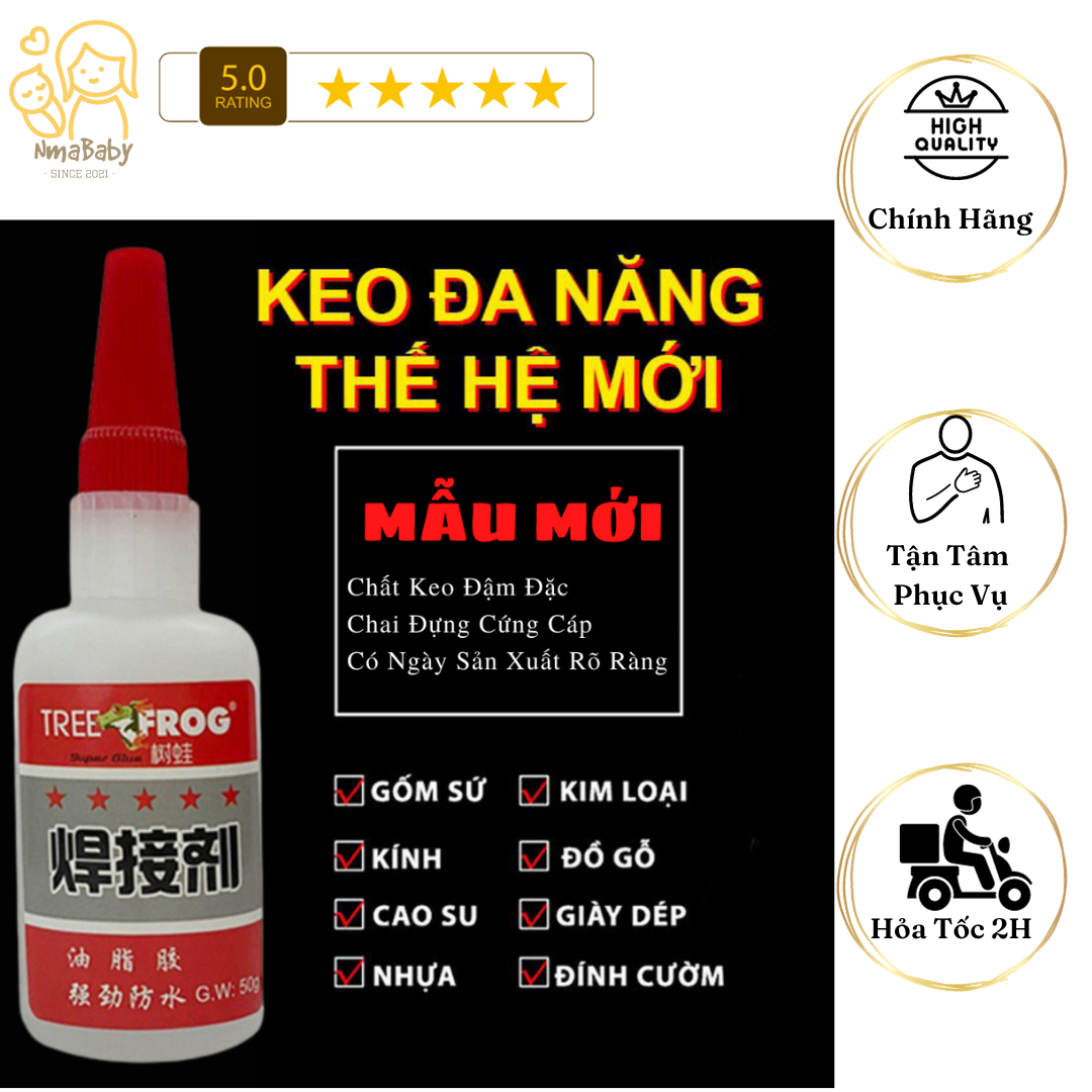 Keo dán đa năng thế hệ mới dán tốt mọi loại vật liệu kim loại, gỗ, thủy tinh, nhựa,.. - hàng loại 1