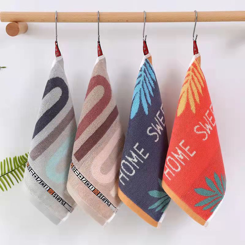Khăn lau trẻ em khăn vuông nhỏ 25*25 cotton thấm hút mẫu giáo khăn lau tay, khăn thấm nước bọt