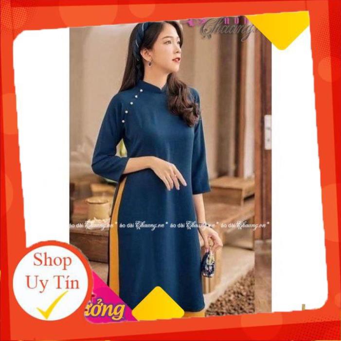 Áo Dài May Sẵn Cách Tân_áo dài đẹp giá tại xưởng LỤA TÂY THI TRƠN