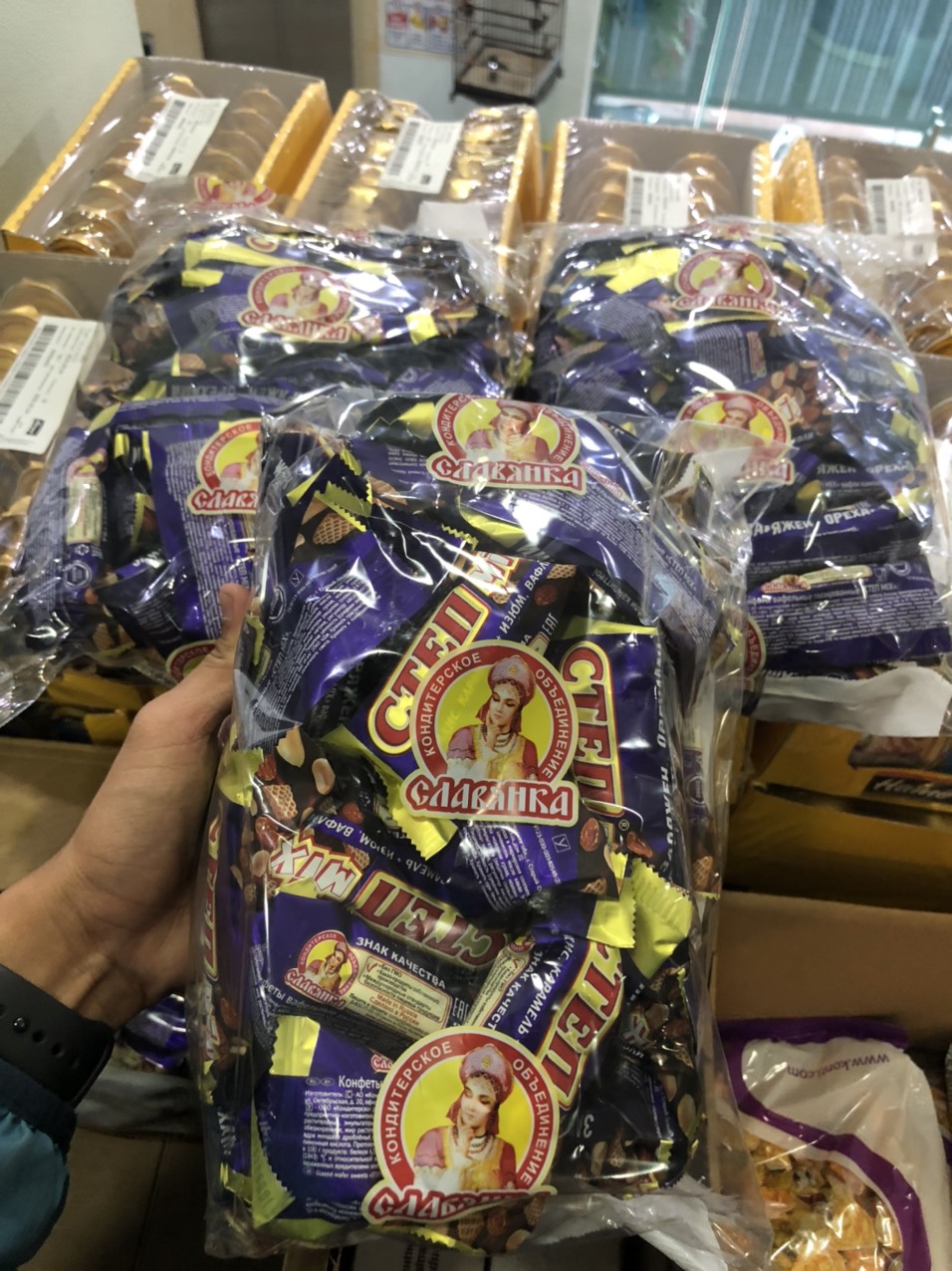 Socola nga cten tím 1000g