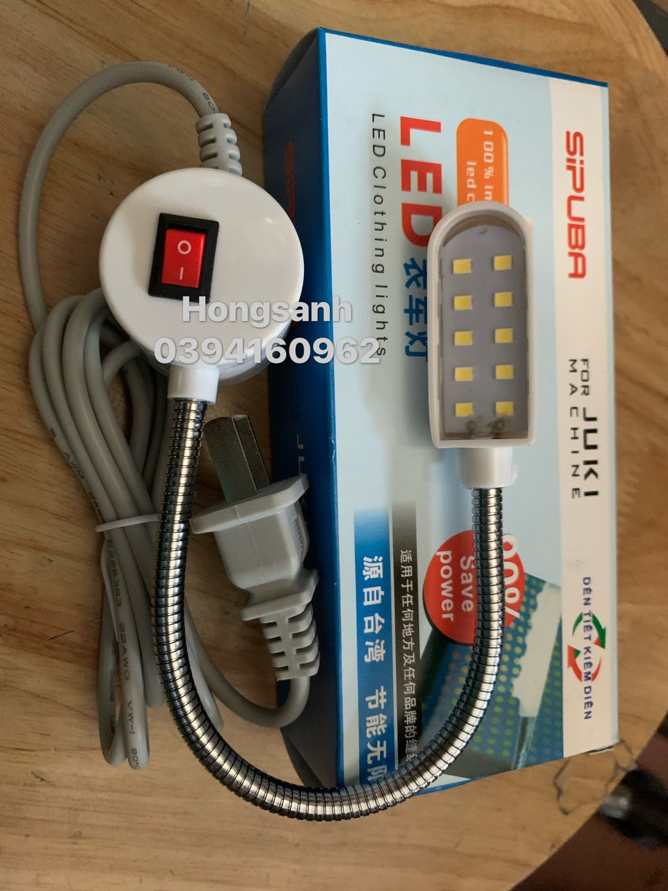 Đèn led cần gắn máy may 10B TQ