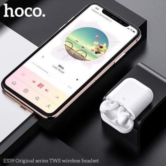 Tai nghe bluetooth Hoco ES39 phiên bản đặc biệt hỗ trợ định vị, đổi tên , cảm biến 2 tai độc lập- Bh 12 tháng