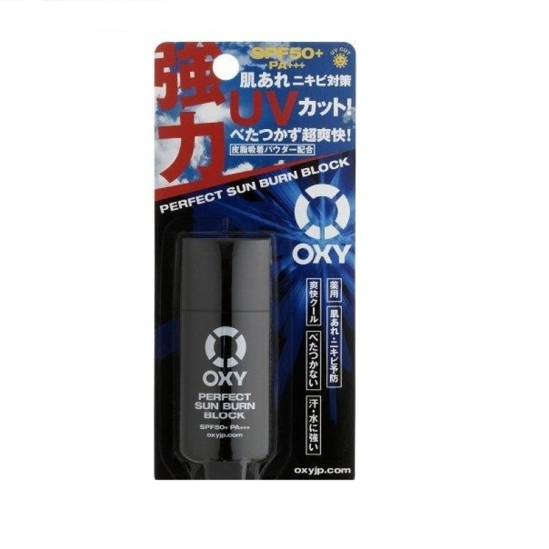 Kem chống nắng cho nam oxy perfect sun burn block spf50+
