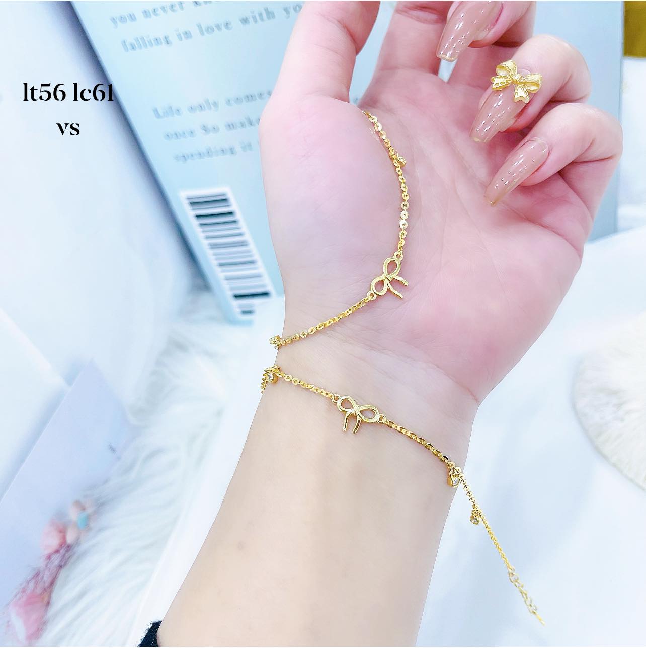 Lắc tay vàng tây xinh xắn MS50