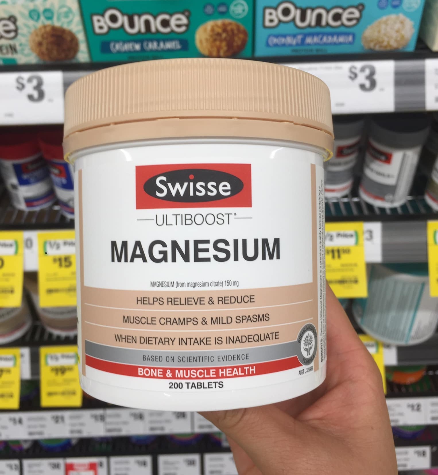 Swisse Ultiboost Magnesium - 200 viên Magie