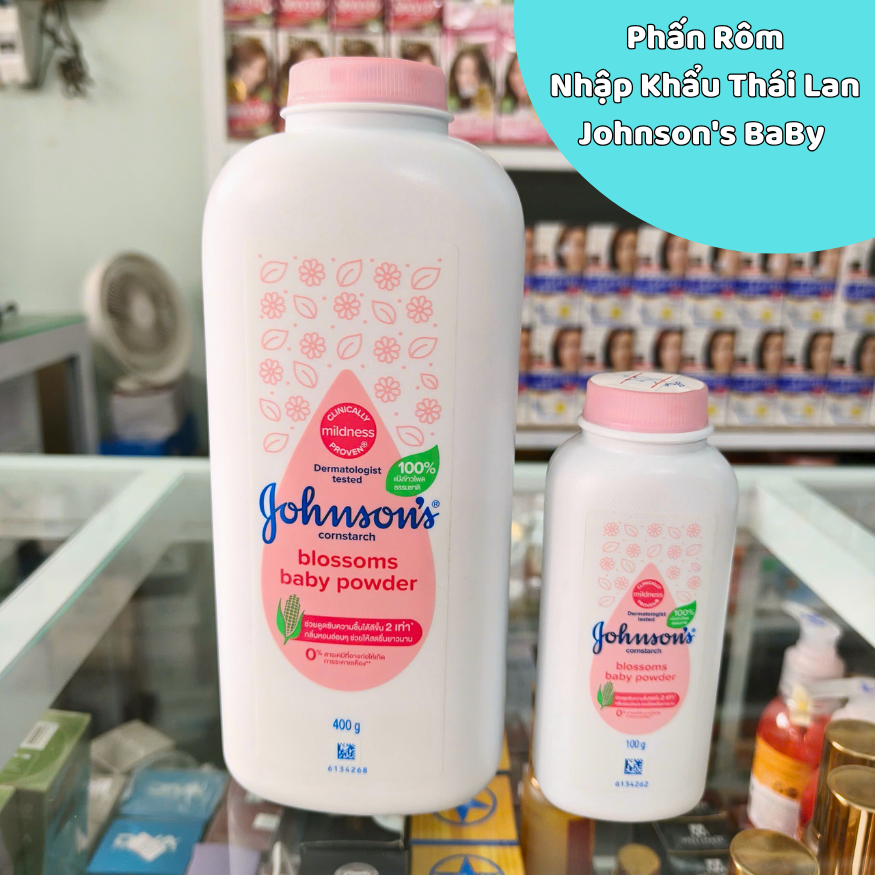 Johnson's Baby Imported Baby Powder from Thailand, Floral Scent, Genuine.