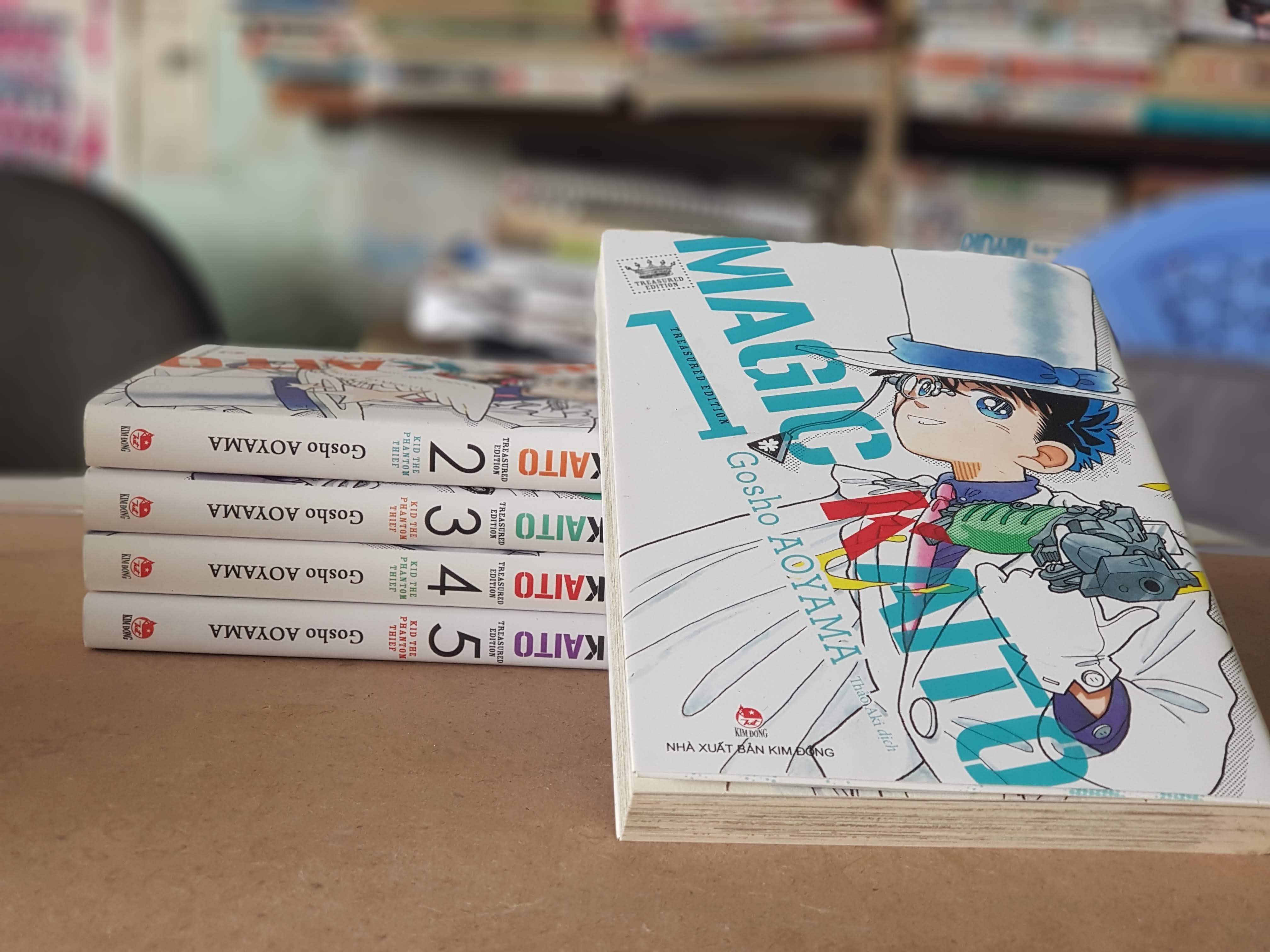 [HCM]Combo truyện tranh Magic Kaito (5 tập)