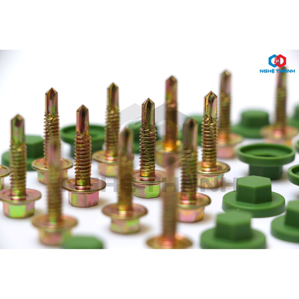 Bộ vít đầu lục giác + nắp chụp nhựa pe hiệu ec