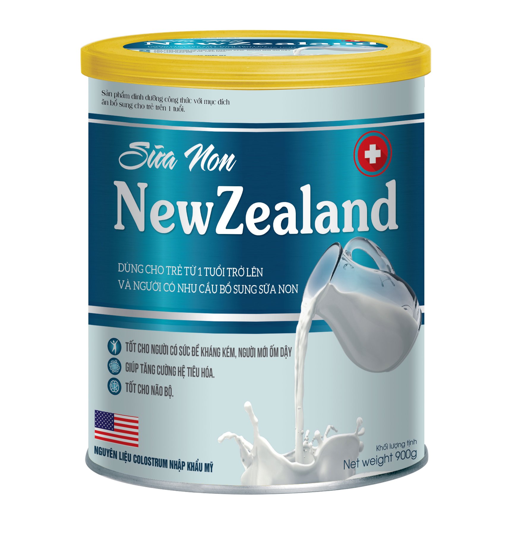 [Hộp 400g] Sữa Non New Zealand Giúp Bổ Sung Sữa Non, Vitamin Và Khoáng Chất,Giúp Tăng Đề Kháng, Phát Triển Chiều Cao, Cân Nặng ,Trí Não Ở Trẻ Nhỏ, Phòng Ngừa Loãng Xương Ở Người Già, - Sữa Non 1