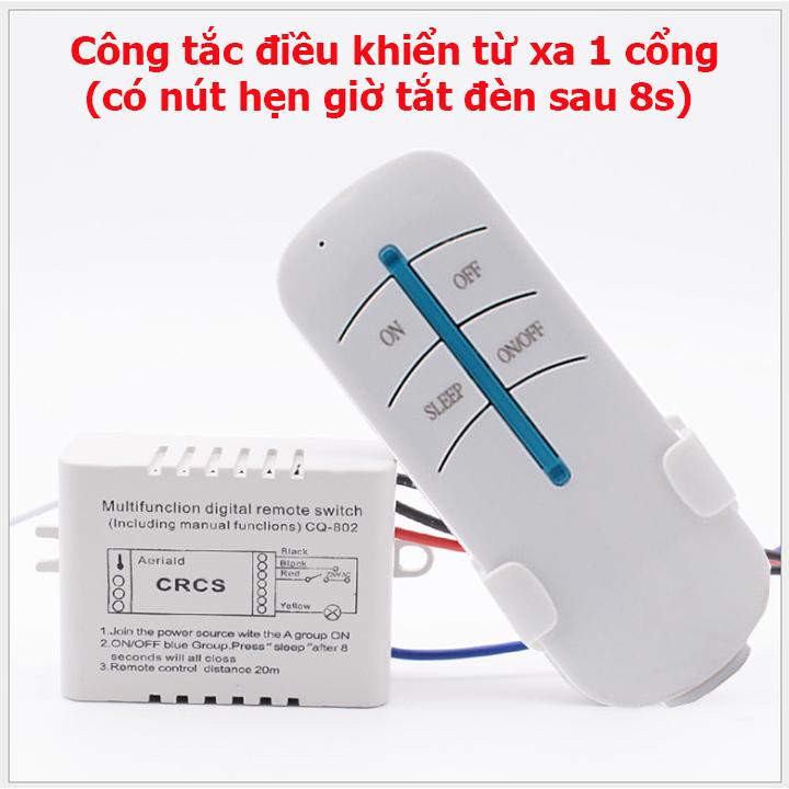 Công tắc điều khiển từ xa 1 cổng trắng