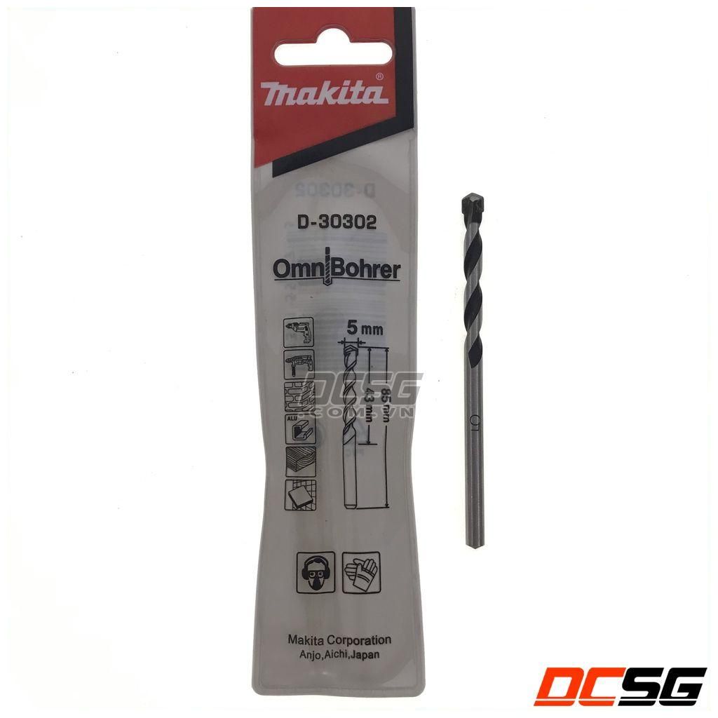 Mũi khoan đa năng đuôi tròn 5.0mm makita d-30302