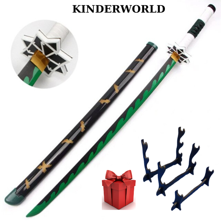 [Hoàn tiền 10%][ TẶNG QUÀ + FREESHIP ] Mô hình Kiếm Gỗ Kimetsu No Yaiba Phong Trụ - Kiếm Thanh Gươm Diệt Quỷ , Demon Slayer Katana ,Kiếm Gỗ 1m / Kiếm nhật katana có đầy đủ các trụ phiên bản anime( lưỡi kiếm bằng gỗ )