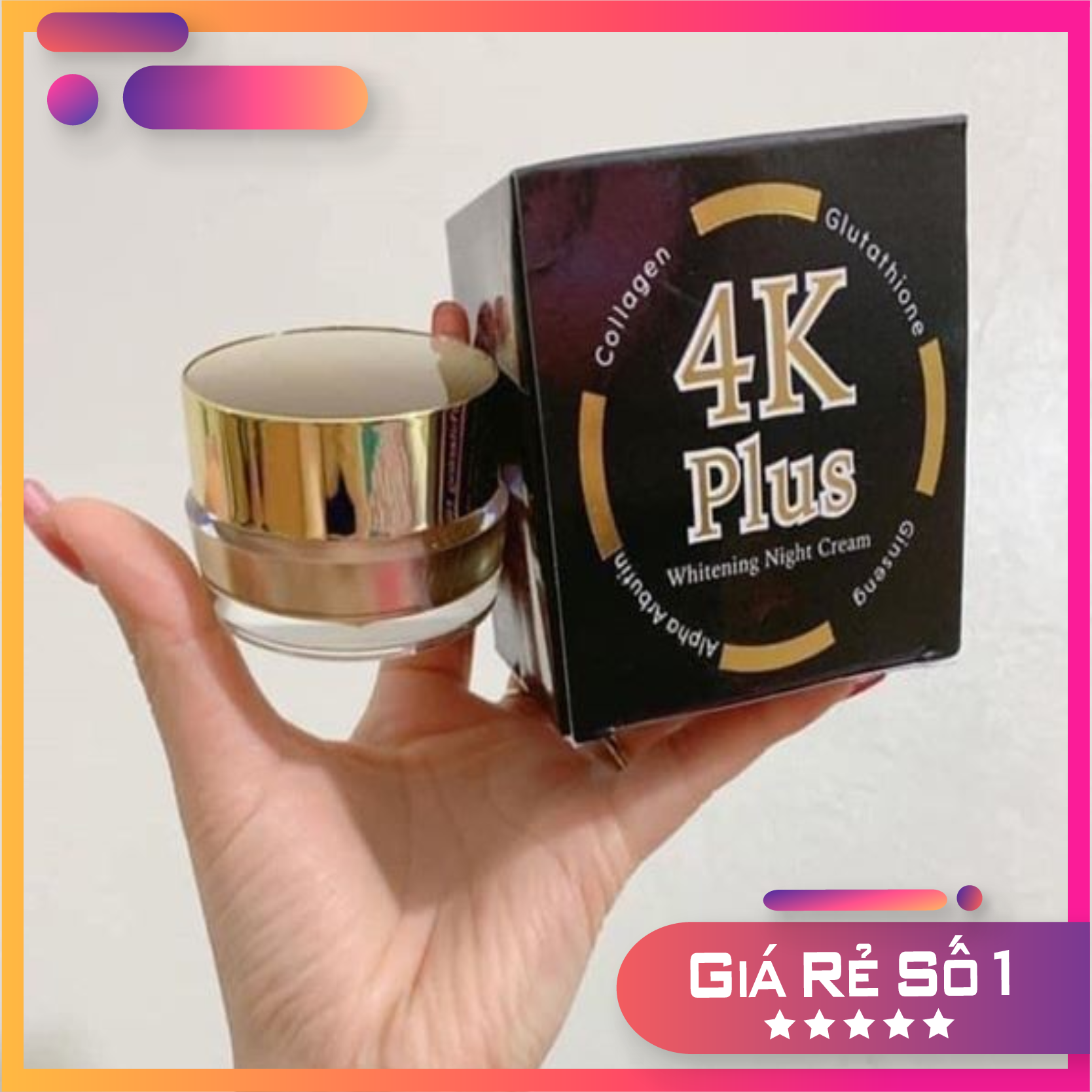 Kem dưỡng da 4k Plus thái lan