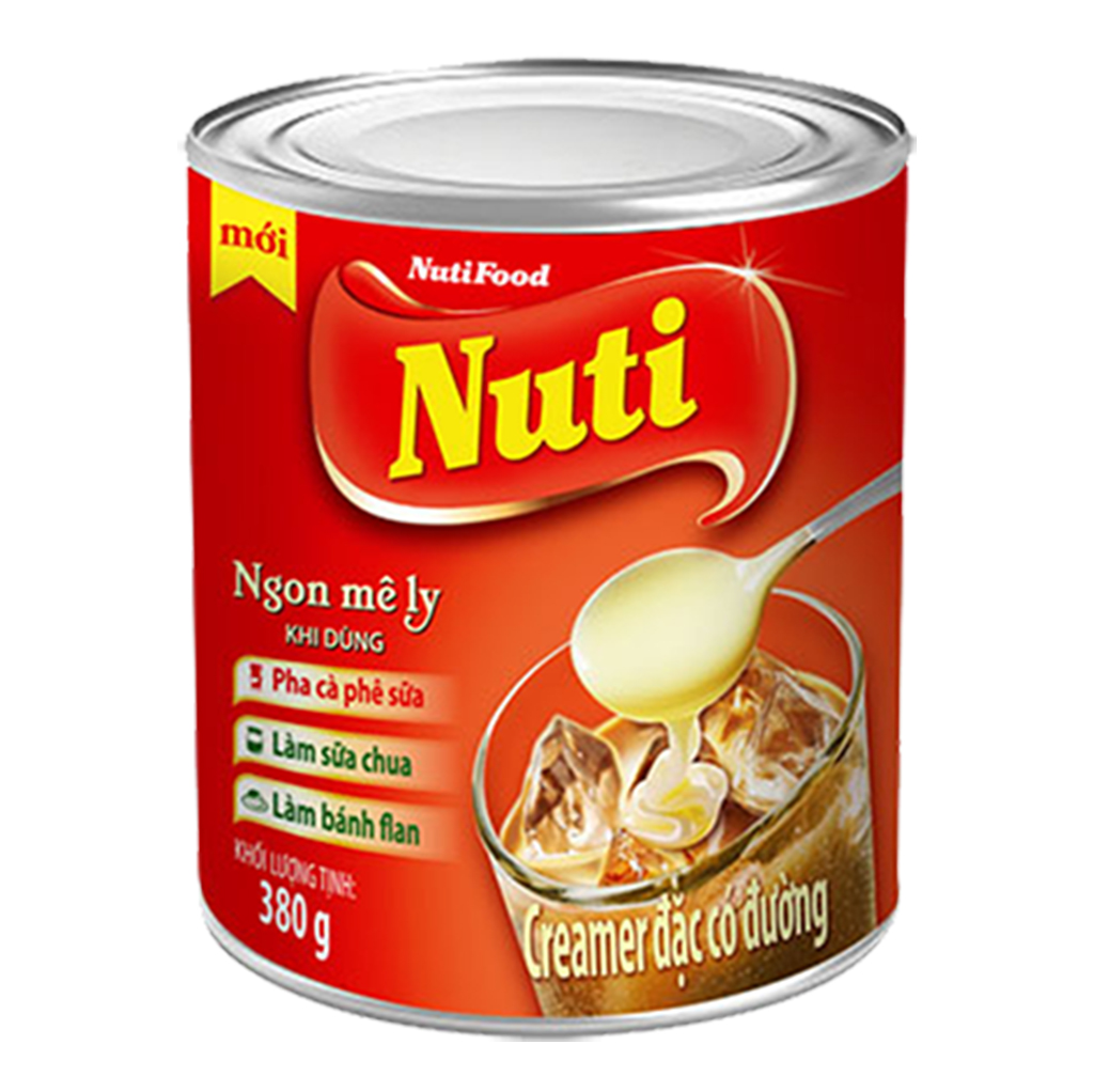 Sữa đặc có đường nuti lon 380g creamer dùng làm bánh,pha cà phê-pup store