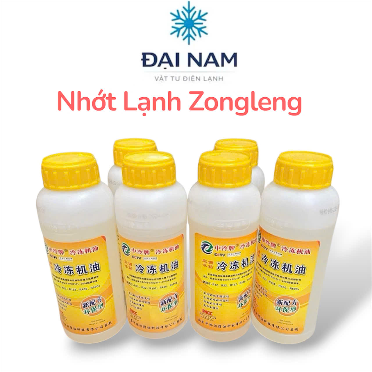 Nhớt Lạnh R600 Zhongleng 500ml Dùng Cho Tủ Lạnh - Nhớt tủ lạnh