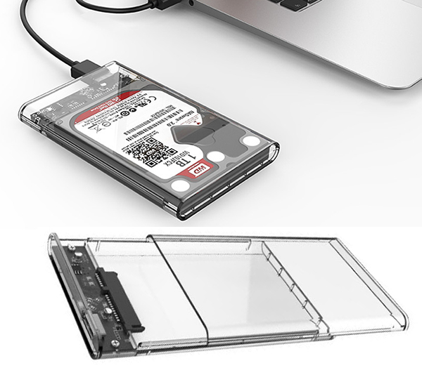 Hộp Ổ Cứng 2’5 Box HDD ORICO 2139U3 - USB 3.0 -TRONG SUỐT / ORICO 2020U3 - USB 3.0 - ĐEN NHÁM