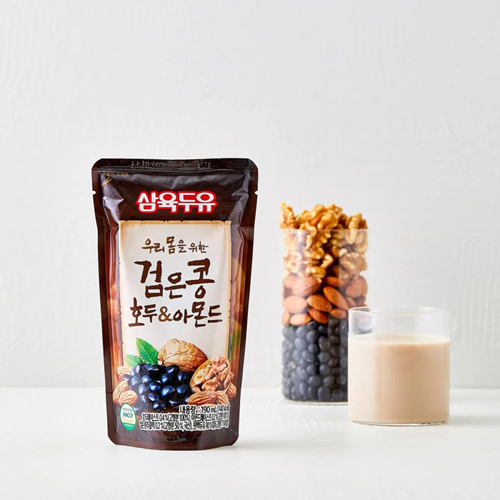 Sữa óc chó đậu đen hạnh nhân Samyook 195ml