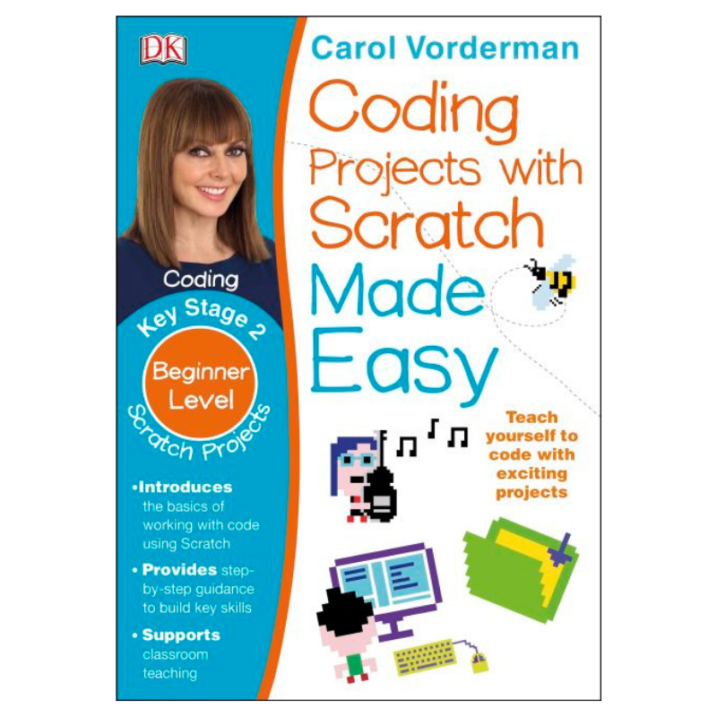 Sách Coding Projects with Scratch Made Easy Ages 8-12 Key Stage 2