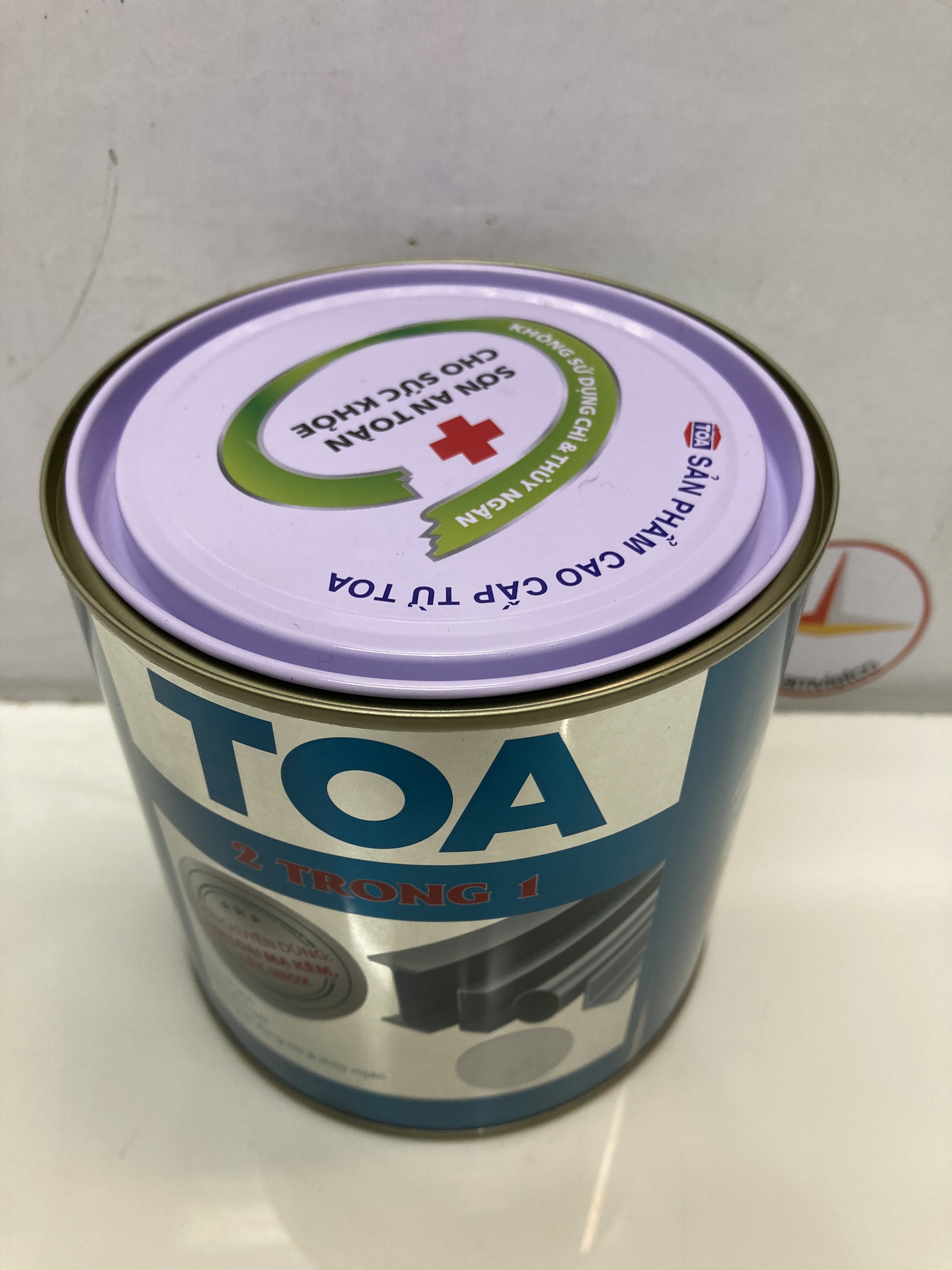 Sơn sắt mạ kẽm Toa 2 trong 1 nhiều màu _ 800G