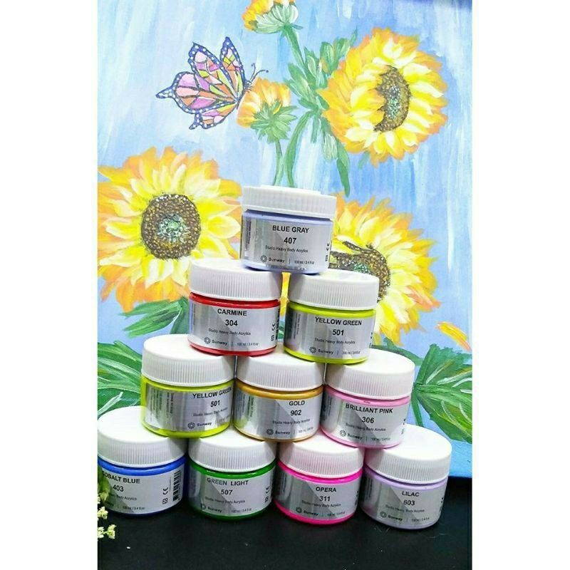 Màu vẽ acrylic 100ml