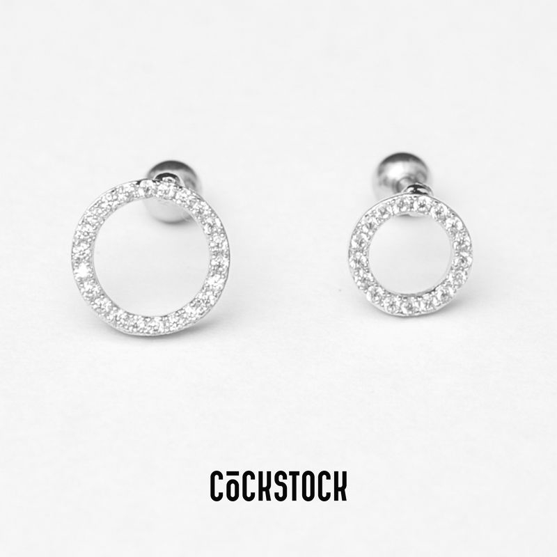 Round Minimal Blink Earring
