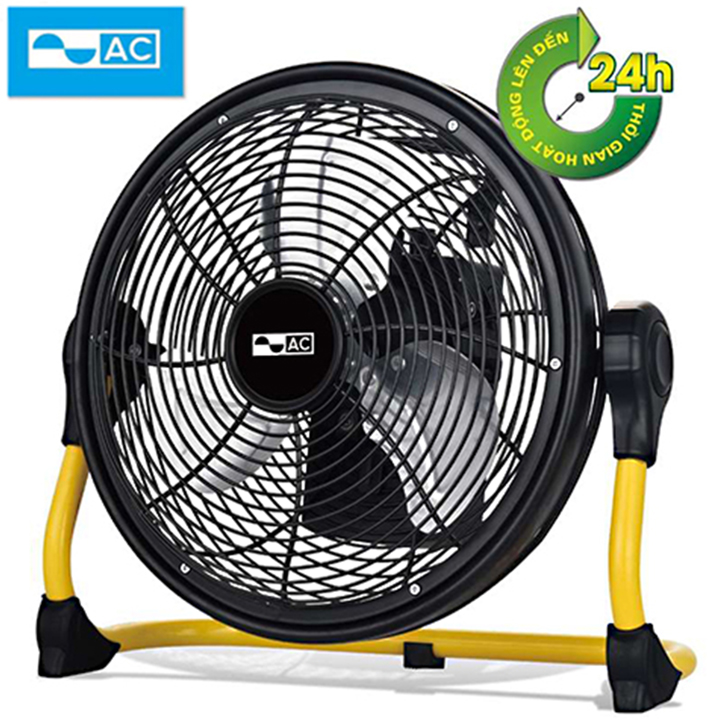 Quạt tích điện ac arf01d113 công suất 10w, cánh 25.4cm, pin lithium-ion 7500mah, sản xuất tại thailand