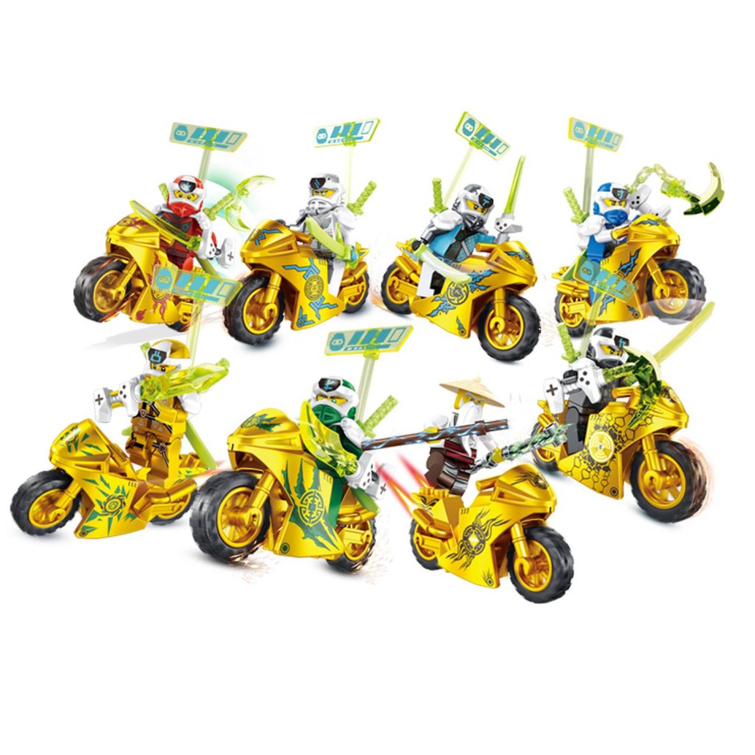 Đồ chơi xếp hình, lắp ráp ninja cho bé - bộ nhỏ - giao mẫu ngẫu nhiên