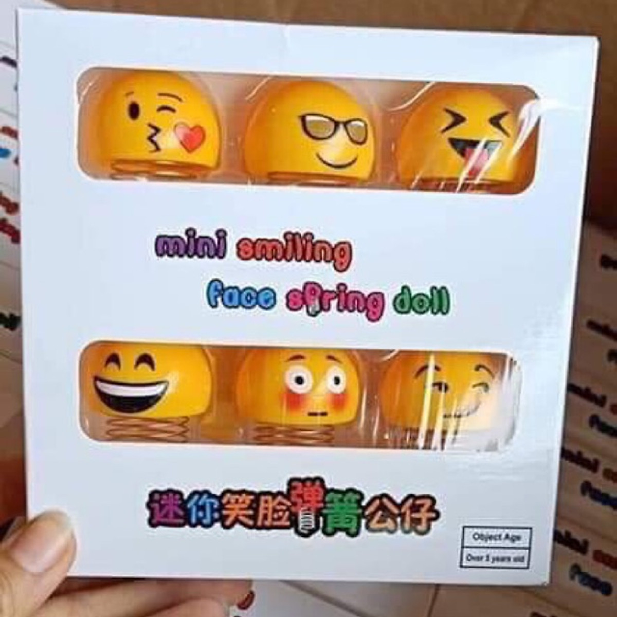 Hộp 6 thú nhún emoji