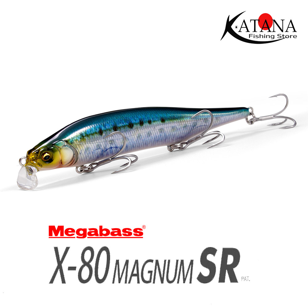 Mồi Câu Lure Megabass X-80 Magnum SR