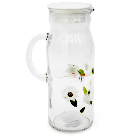 Bình nước thủy tinh hình tròn 1000ml - Glasslock