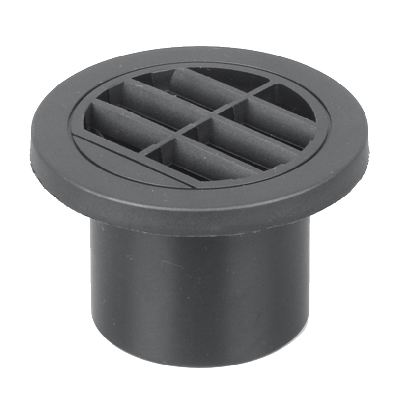 Air Vent Ducting Piece Round Flat Pipe Outlet Exhaust Connector for