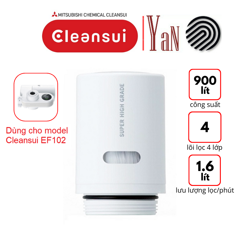 Lõi lọc nước thay thế Mitsubishi Cleansui EFC11 - Hàng chính hãng