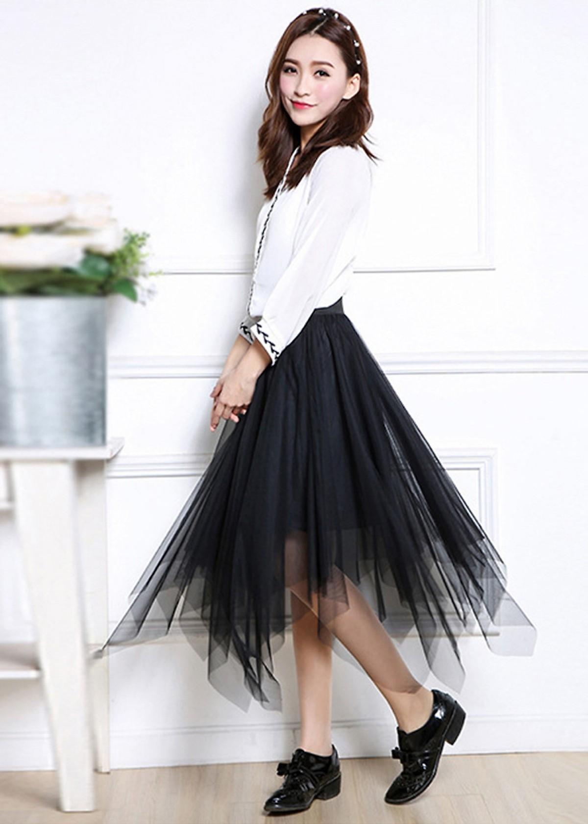 Chân váy tutu tua nhọn phá cách