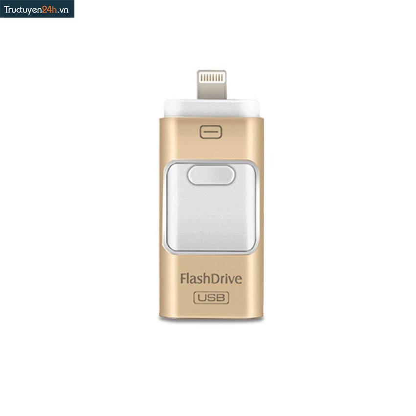 Ổ cứng di động flash drive 64gb dành cho iphone, ipad, ipod, android và máy tính