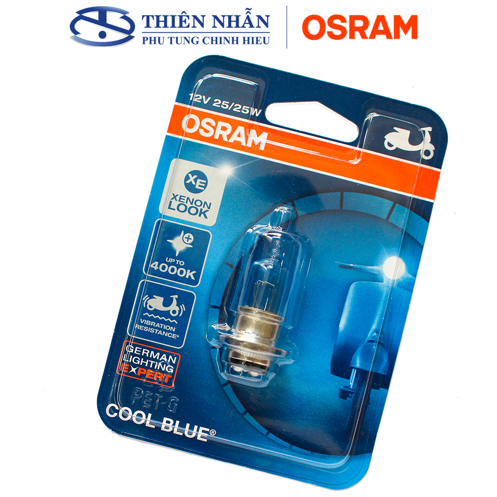 Bóng đèn Halogen OSRAM T19 (M5) Dream, Wave tăng sáng xenon (62335CBRV) (Hỏa Tiễn)