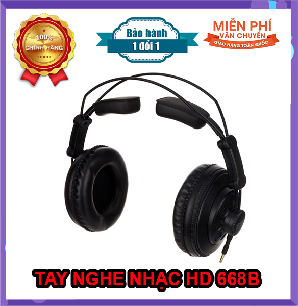 Tai nghe kiểm âm superlux hd668b - super bass