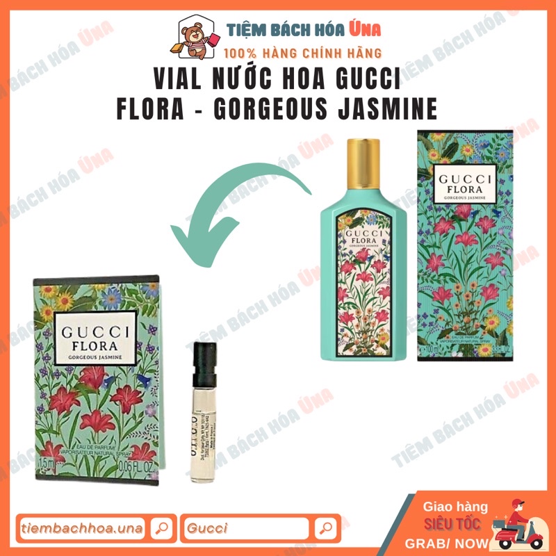 Vial, mẫu thử nước hoa nữ Gucci Flora Gorgeous minisize