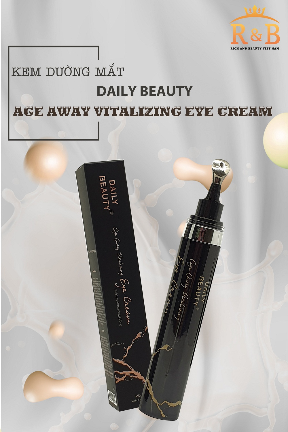 Kem mắt Daily Beauty Age Away Vitalizing Eye Cream giảm thâm quầng, nếp nhăn, bọng mắt