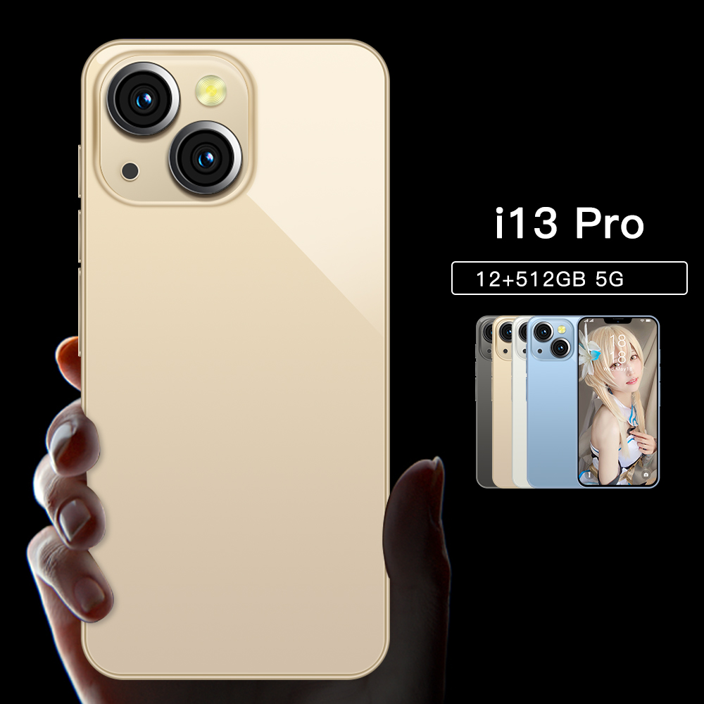 Điện Thoại i13 Pro max Di Động Chính Hãng Murah Màn Hình Full HD 6,7Inch Bộ Nhớ Lớn 512GB Hai Thẻ Sim Camera HD 32+50MP Pin 5000mAh chính hãng giá rẻ