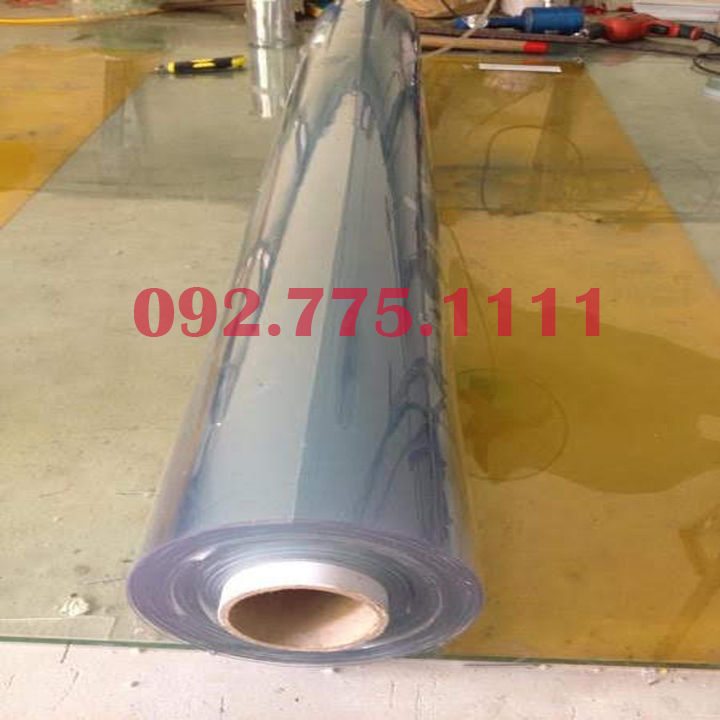 Tấm nhựa PVC (khổ rộng 1.4m x dày 0.8mm) đa công dụng | Man nhua trong | tấm nhựa dẻo trong suốt