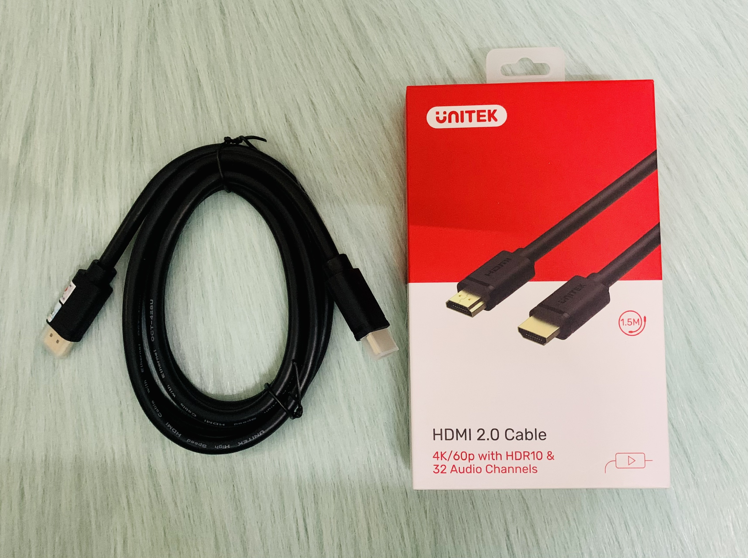 Cáp hdmi unitek 1,5mét 3 mét 5 mét 10 mét 15 mét chính hãng | dây hdmi to hdmi unitek 4k | cáp hdmi chuẩn 1.4 xịn giá rẻ
