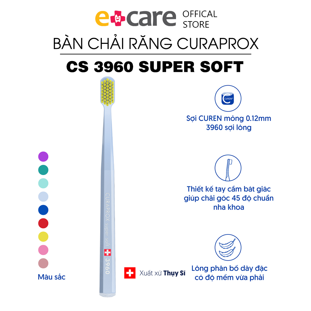 Bàn chải răng siêu mềm CURAPROX CS 3960 Super Soft